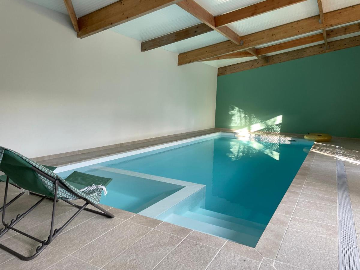 Villa La Luciole Piscine Interieure Barneville-Carteret Buitenkant foto