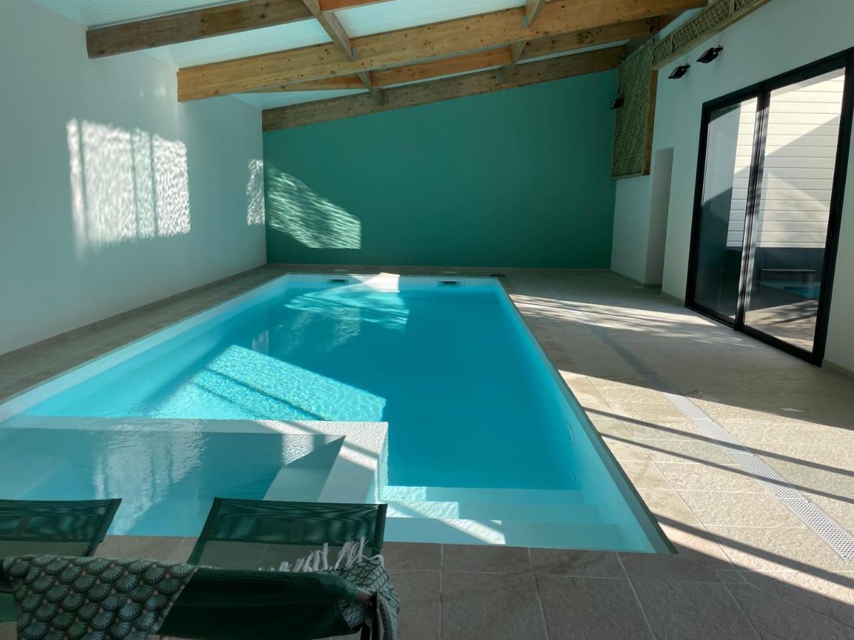 Villa La Luciole Piscine Interieure Barneville-Carteret Buitenkant foto